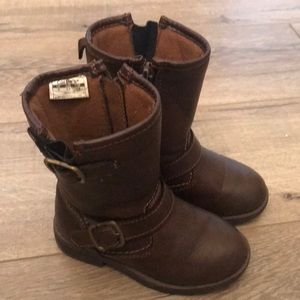 Toddler Carters Little Brown Boots Size 7